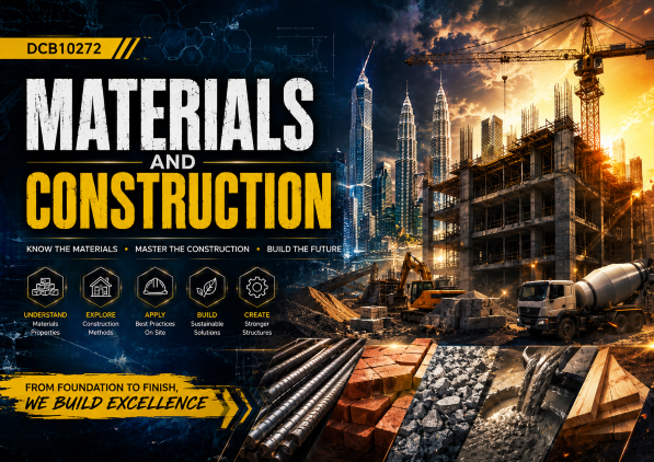 DCB10272 MATERIALS AND CONSTRUCTION