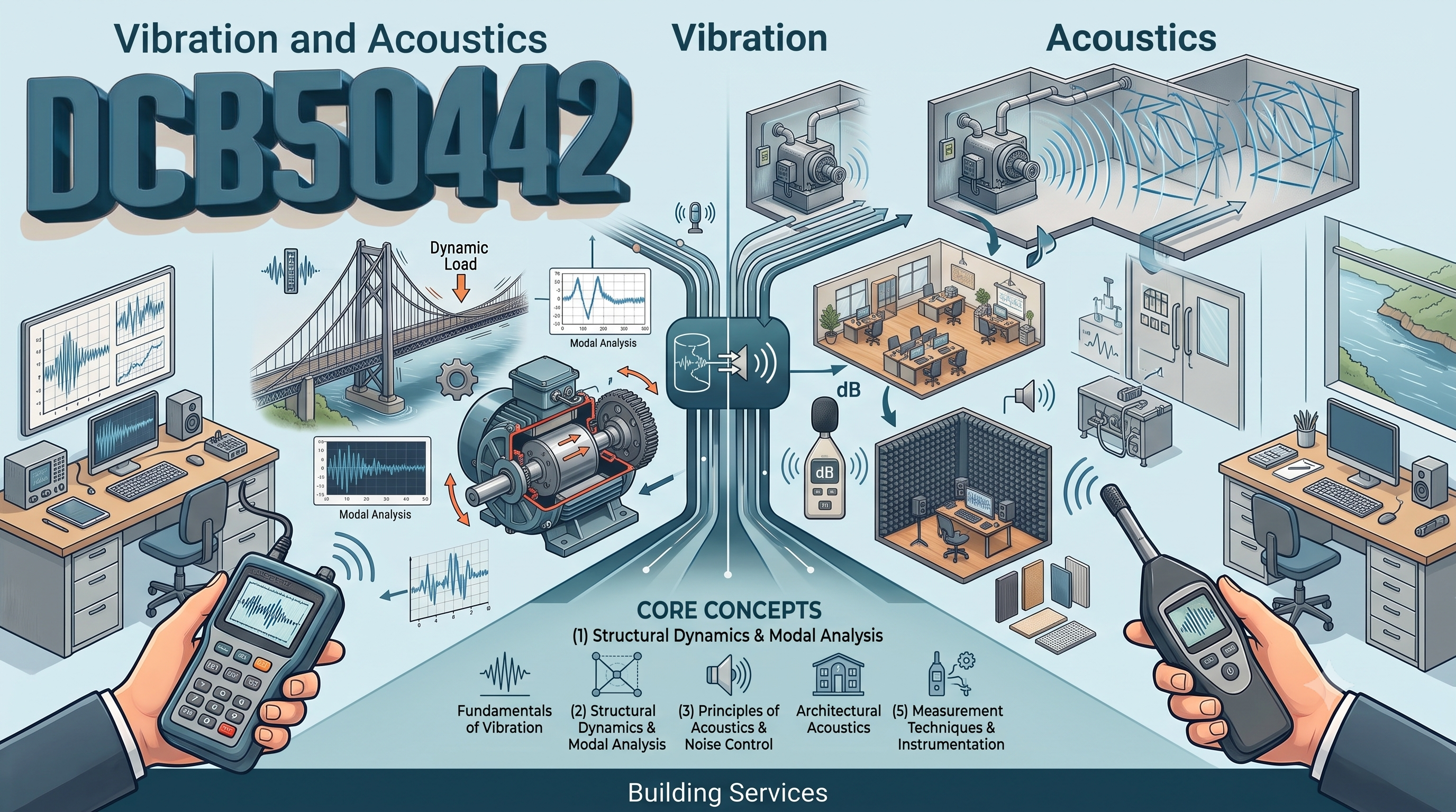 DCB50442 VIBRATION AND ACOUSTIC