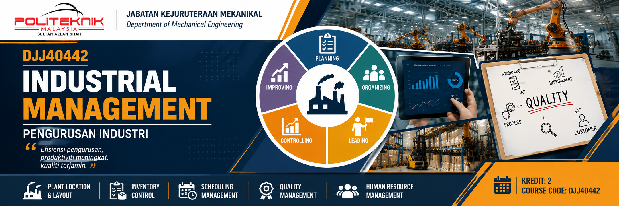 DJJ40442 INDUSTRIAL MANAGEMENT
