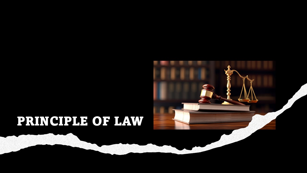 DCQ20072 PRINCIPLE OF LAW