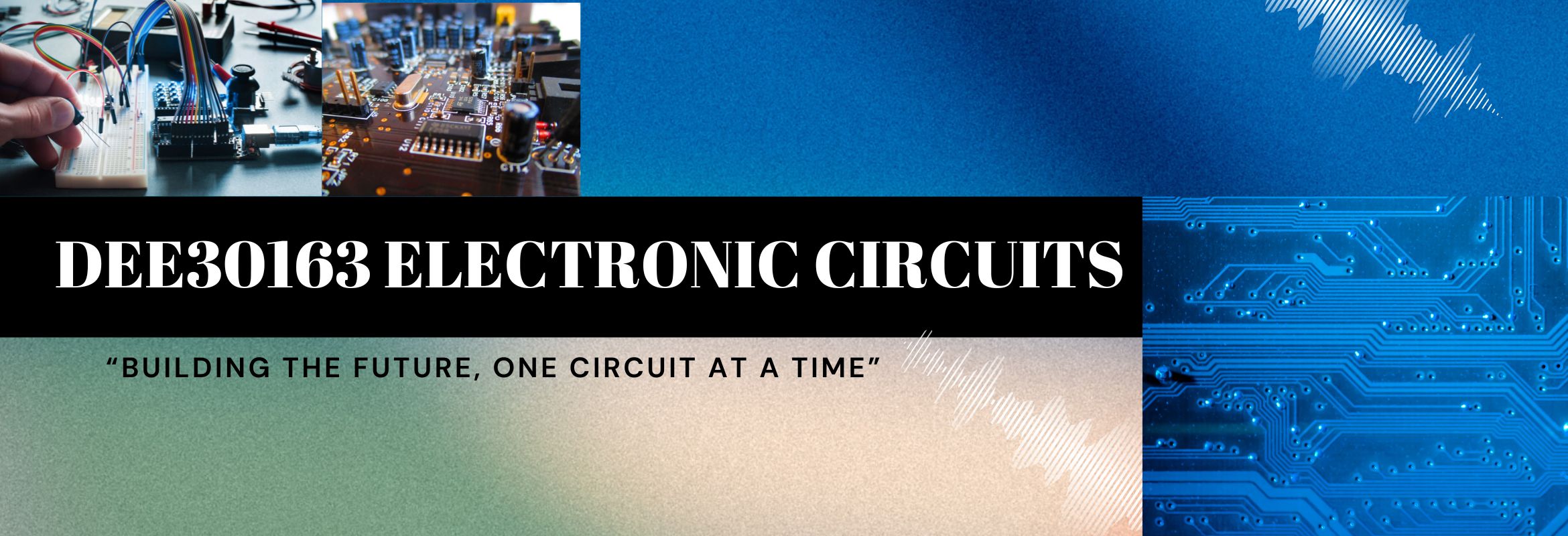 DEE30163 Electronic Circuits A